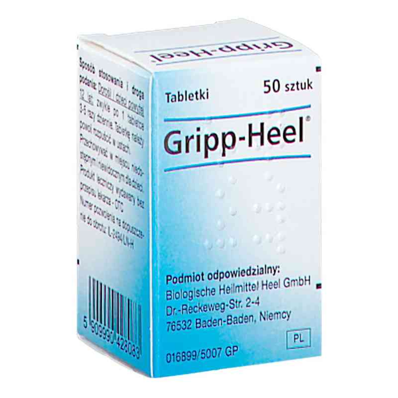 HEEL Gripp-Heel tabletki 50  od BIOLOGISCHE HEILMITTEL HEEL GMBH PZN 08304367