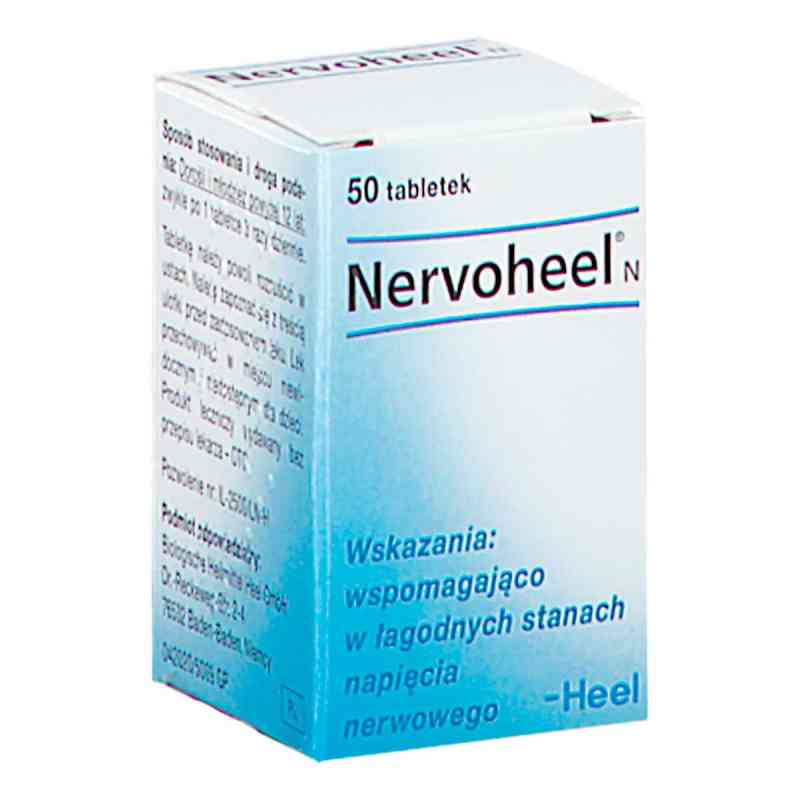 HEEL Nervoheel N tabletki 50  od BIOLOGISCHE HEILMITTEL HEEL GMBH PZN 08304368