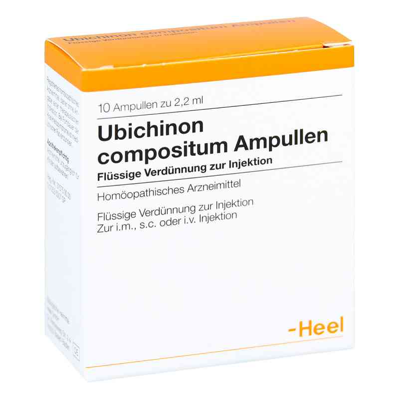 Heel Ubichinon compositum amupłki 10 szt. od Biologische Heilmittel Heel GmbH PZN 04314273