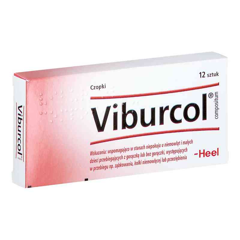 HEEL Viburcol compositum czopki 12  od BIOLOGISCHE HEILMITTEL HEEL GMBH PZN 08302068