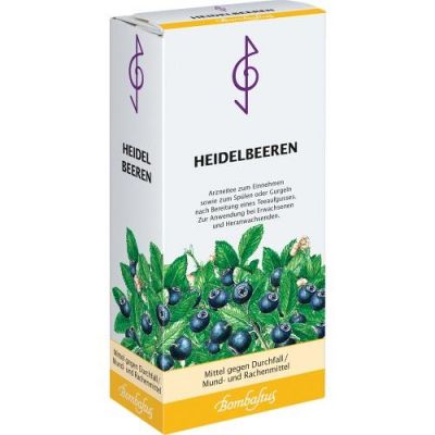Heidelbeeren herbatka jagodowa 175 g od Bombastus-Werke AG PZN 05467056