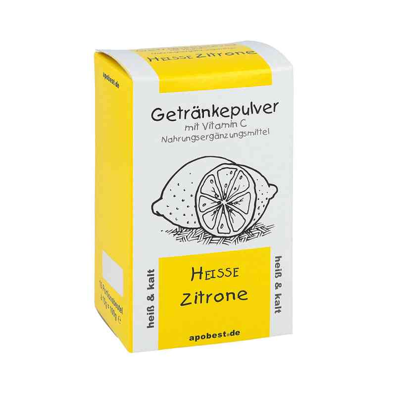 Heisse Zitrone granulat z witaminą C 10X10 g od ABC Apotheken-Bedarfs-Contor Gmb PZN 00250375