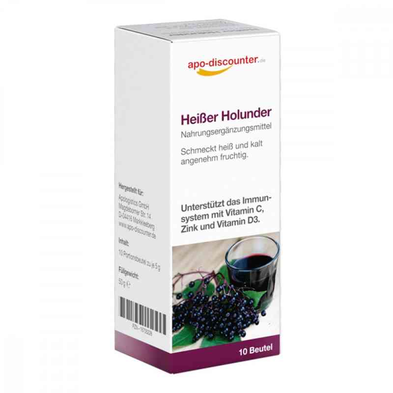 Heisser Holunder saszetki z ekstraktem z czarnego bzu 10X5 g od Apologistics GmbH PZN 16705228