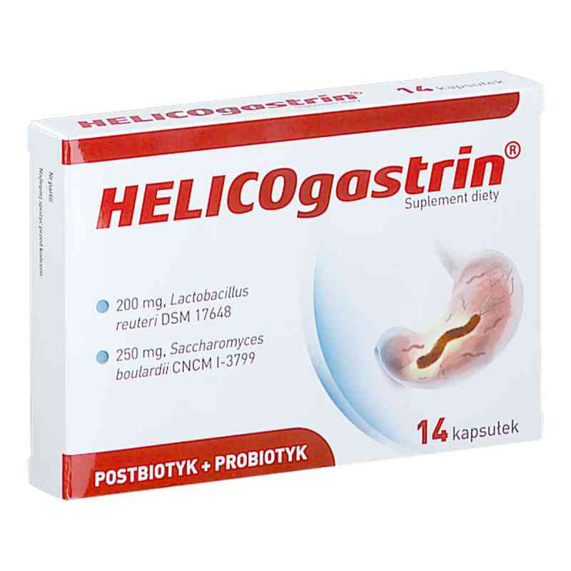 HELICOgastrin kapsułki 14  od KOMARKO SP. Z O.O. PZN 08304299