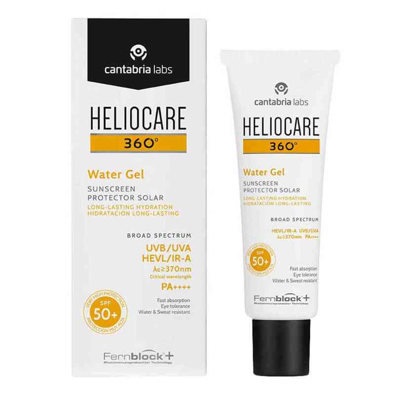 Heliocare 360° Żel wodny SPF 50+ 50 ml od Derma Enzinger GmbH PZN 17308802