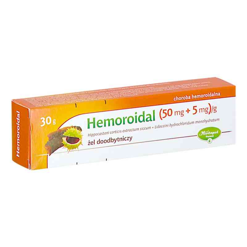 Hemoroidal (Neo-Aesculan) żel 30 g od POZNAŃSKIE ZAKŁADY ZIELARSKIE 