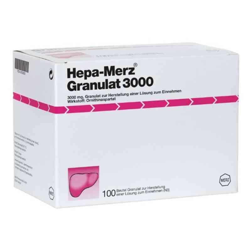 Hepa Merz Granulat 3000 saszetki 100 szt. od Merz Therapeutics GmbH PZN 07620639