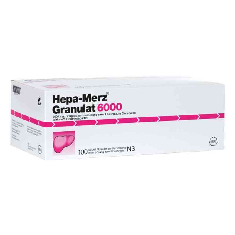 Hepa Merz Granulat 6000 saszetki 100 szt. od Merz Therapeutics GmbH PZN 07470016