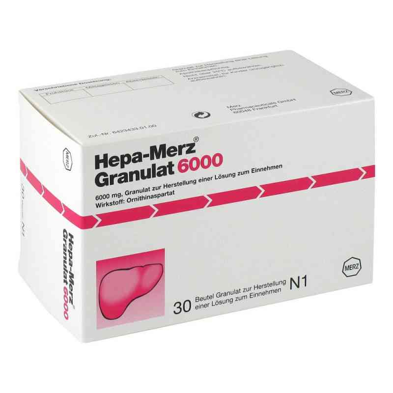 Hepa Merz Granulat 6000 saszetki 30 szt. od Merz Therapeutics GmbH PZN 07469993