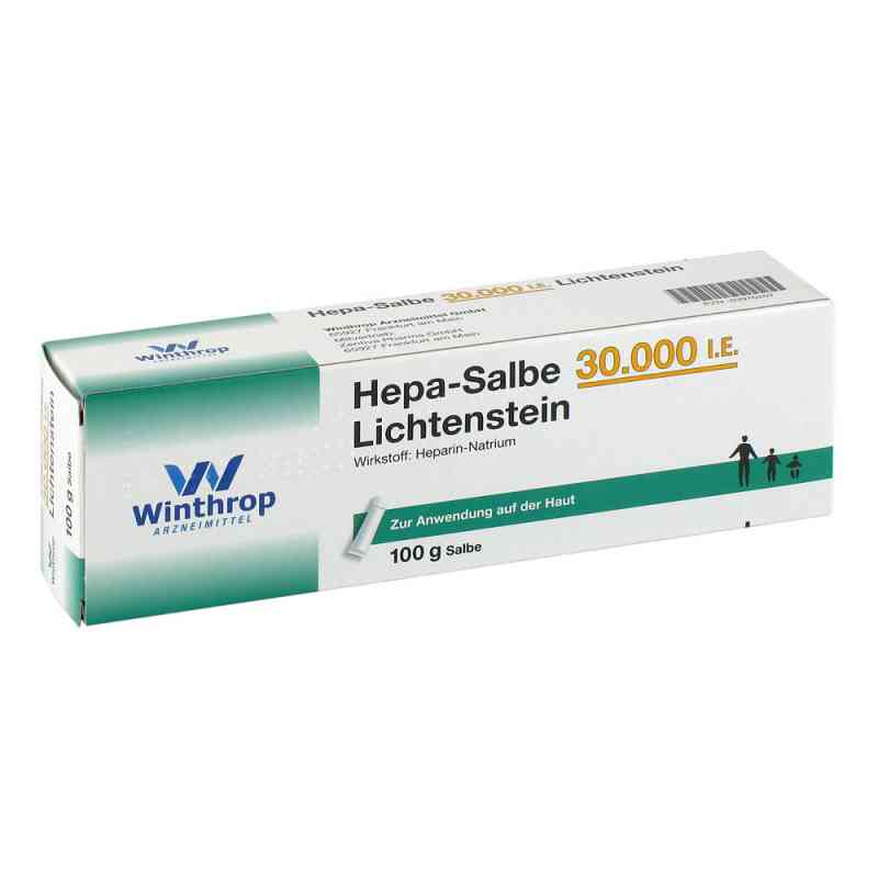 Hepa Salbe 30 000 I.e. Lichtenstein 100 g od Zentiva Pharma GmbH PZN 03970207