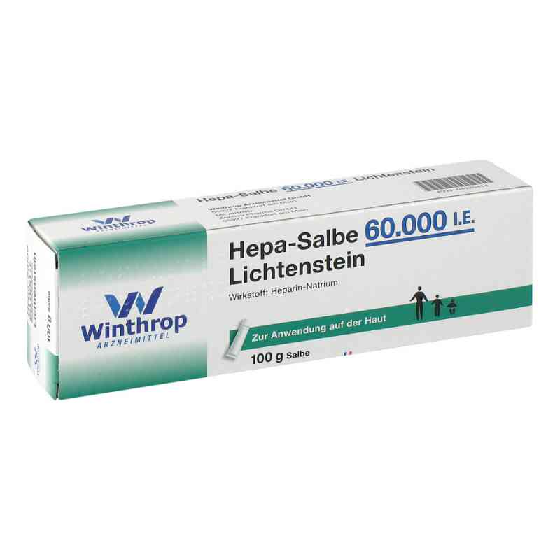 Hepa Salbe 60 000 I.E. Lichtenstein maść 100 g od Zentiva Pharma GmbH PZN 04325414