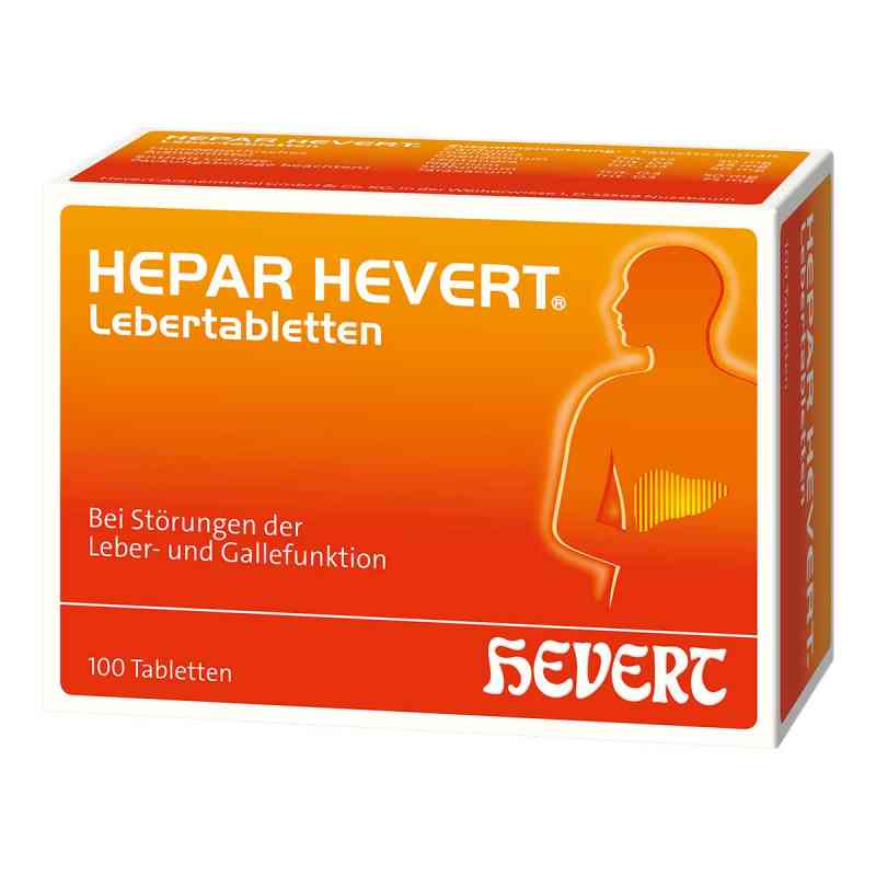 Hepar Hevert tabletki na wątrobę 100 szt. od Hevert-Arzneimittel GmbH & Co. K PZN 13863263