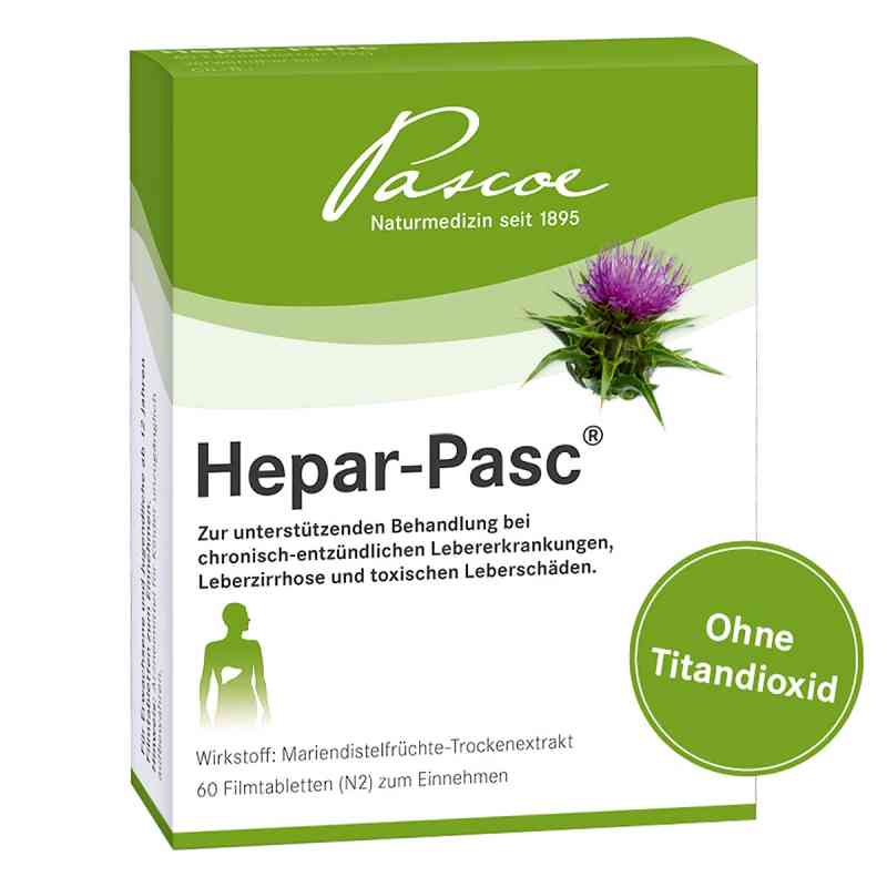 Hepar Pasc Filmtabl. 60 szt. od Pascoe pharmazeutische Präparate PZN 02785123