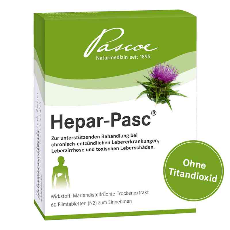 Hepar Pasc tabletki powlekane 60 szt. od Pascoe pharmazeutische Präparate PZN 02785123