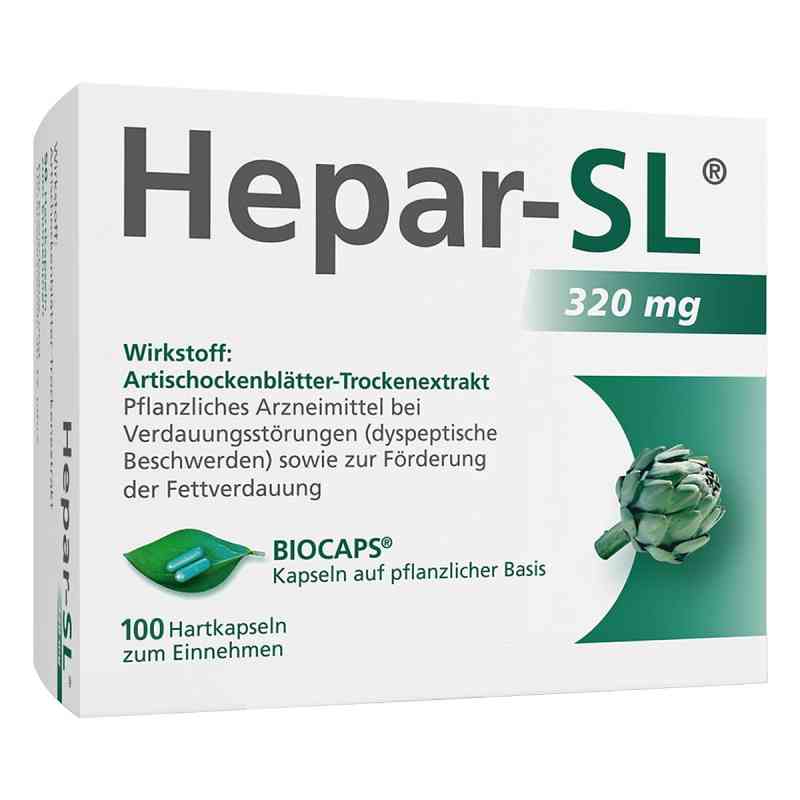 Hepar Sl 320 mg kapsułki twarde 100 szt. od MCM KLOSTERFRAU Vertr. GmbH PZN 09530449