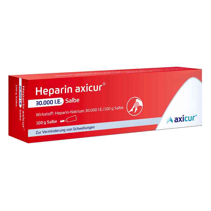 Heparin Axicur 30.000 I.e. maść 100 g od axicorp Pharma GmbH PZN 14052259