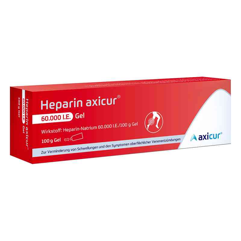 Heparin Axicur 60.000 I.e. żel 100 g od axicorp Pharma GmbH PZN 14052265