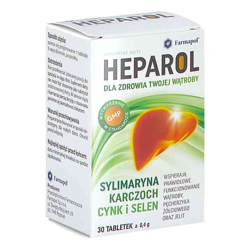 Heparol tabletki 30  od ZAKŁAD CHEMICZNO-FARMACEUTYCZNY 