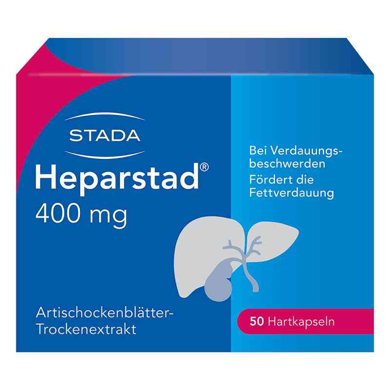 Heparstad Artischocken kapsułki 50 szt. od STADA Consumer Health Deutschland GmbH PZN 00449243