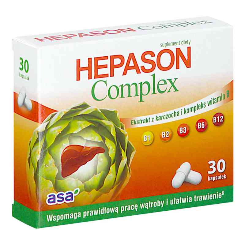 Hepason Complex kapsułki  30  od ASA SP.Z O.O. GŁUBCZYCE PZN 08304313