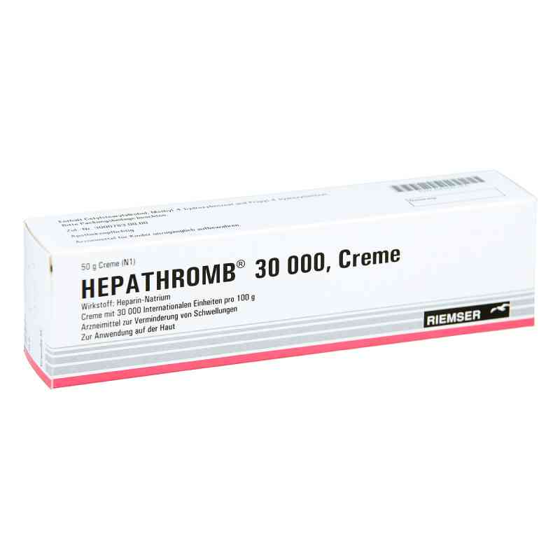 Hepathromb Creme 30 000 I.e. krem 50 g od Esteve Pharmaceuticals GmbH PZN 04909144