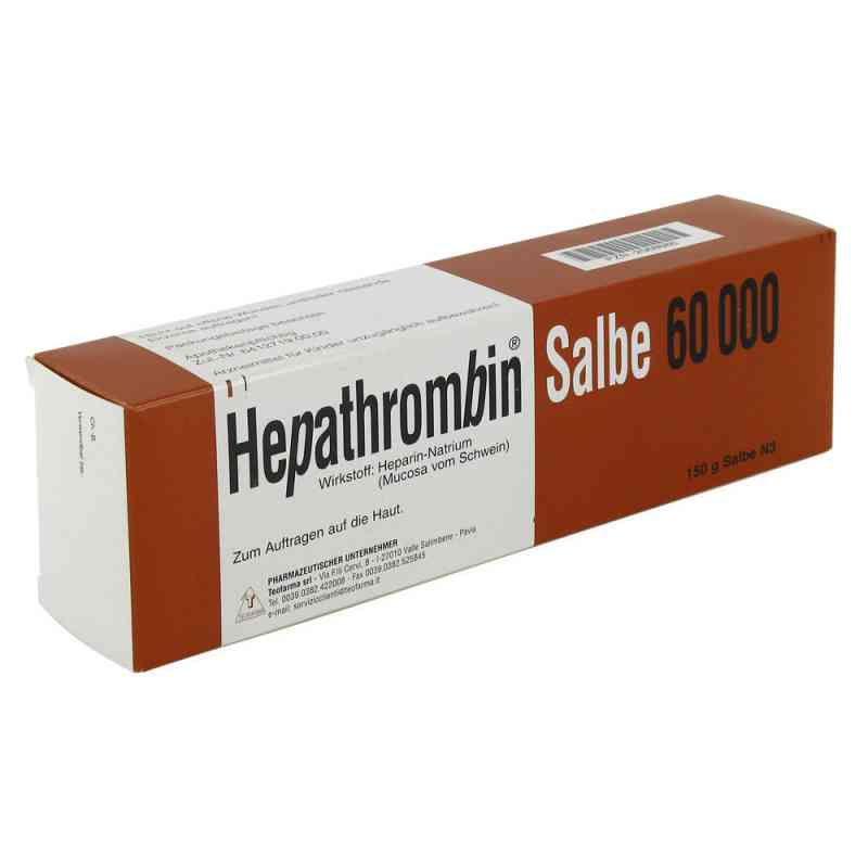 Hepathrombin 60 000 maść 150 g od Teofarma s.r.l. PZN 02068686