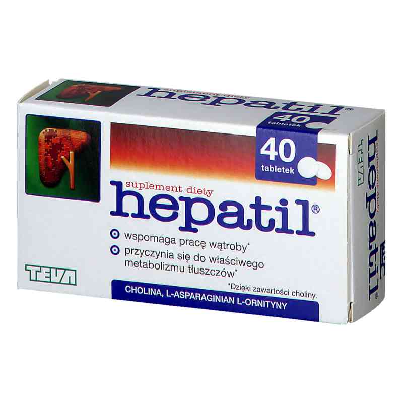 Hepatil tabletki 40  od  PZN 08300528