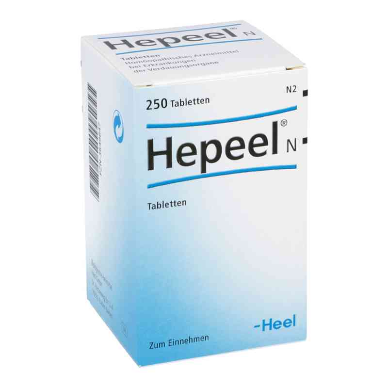 Hepeel N tabletki 250 szt. od Biologische Heilmittel Heel GmbH PZN 03649847