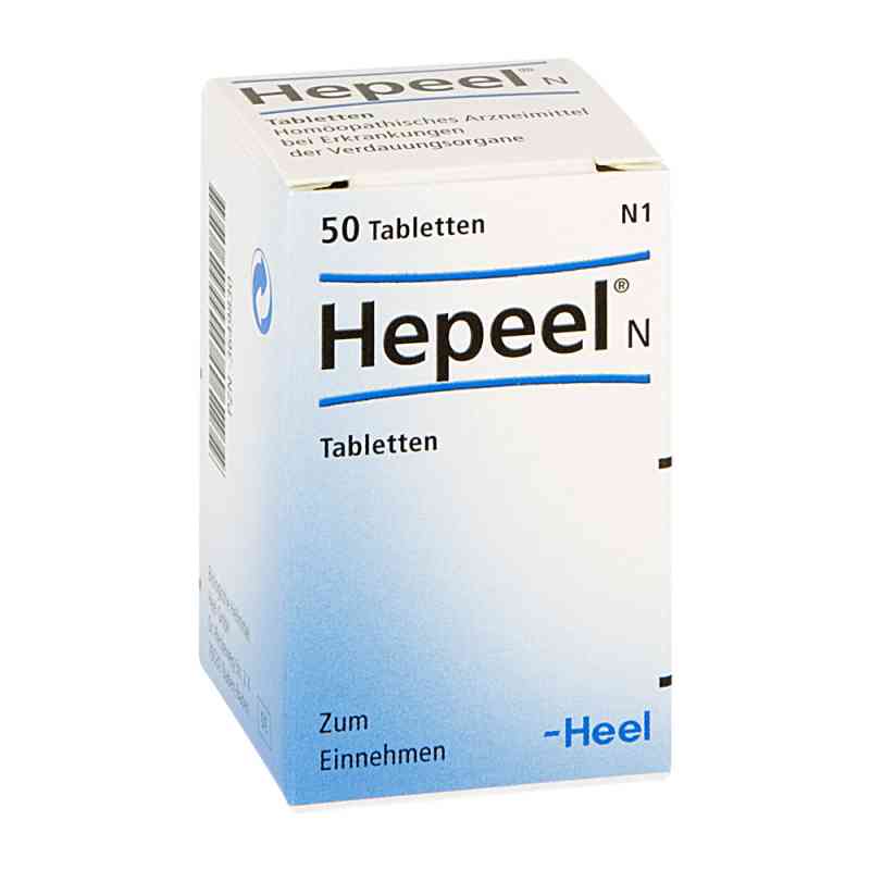 Hepeel N tabletki 50 szt. od Biologische Heilmittel Heel GmbH PZN 03649830