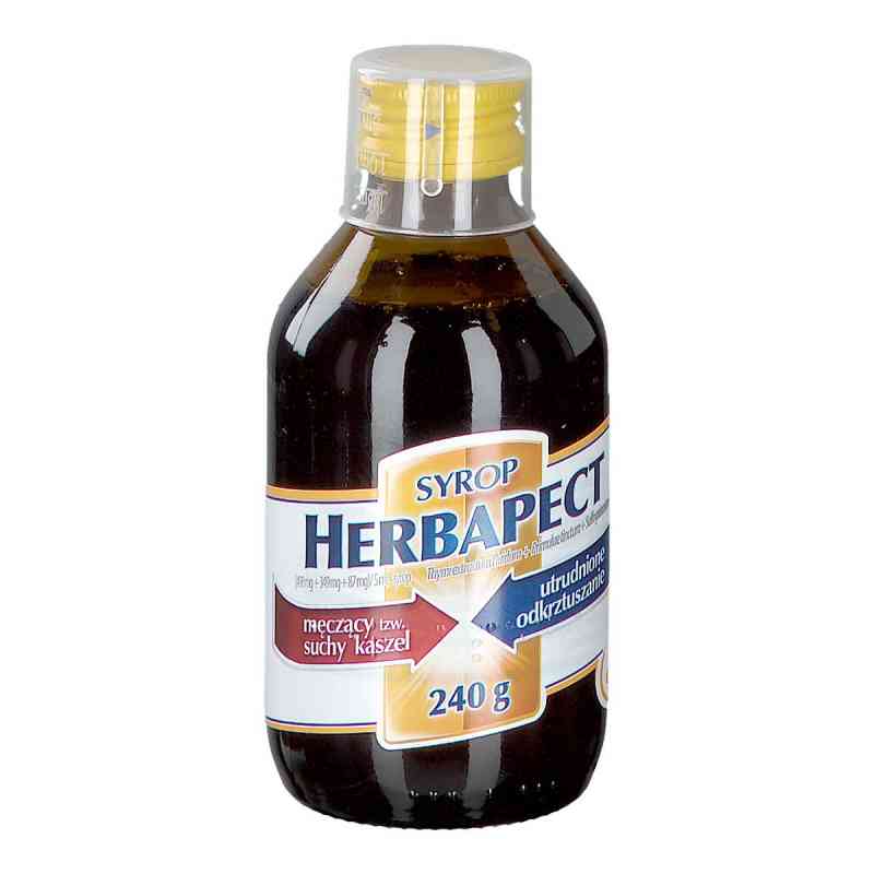 Herbapect syrop 240 g od AFLOFARM FARMACJA POLSKA SP. Z O.O. PZN 08301749