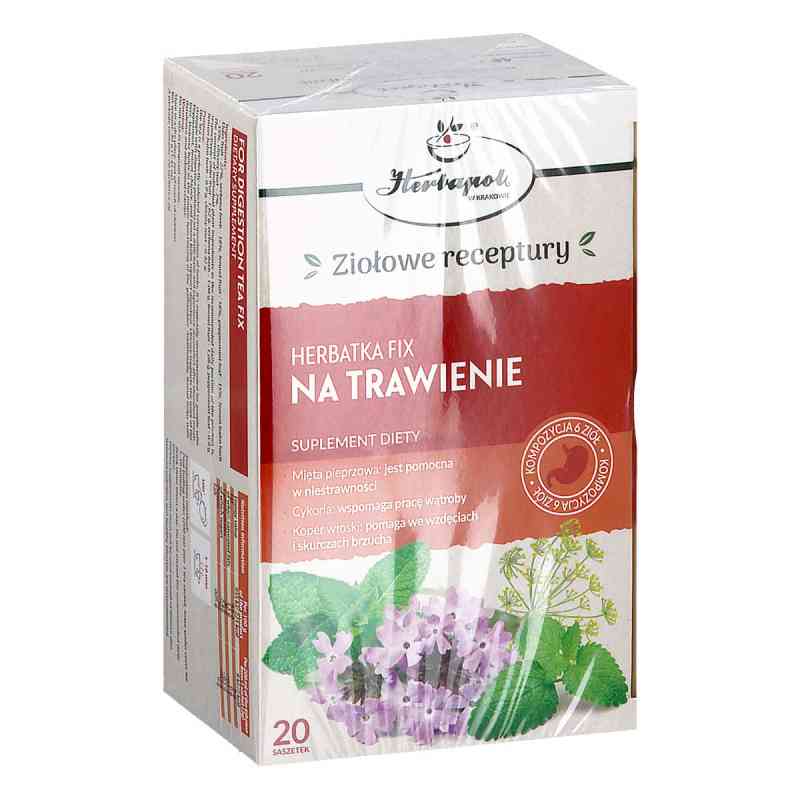 Herbatka fix na trawienie 20  od KRAKOWSKIE ZAKŁADY ZIELARSKIE 