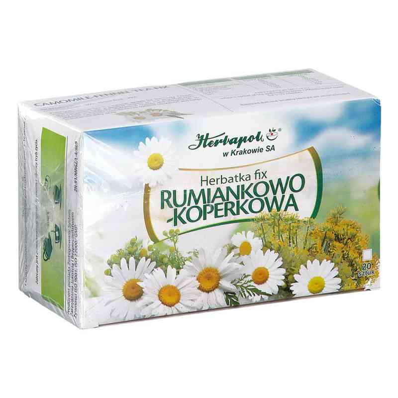 Herbatka fix rumiankowo-koperkowa 20  od KRAKOWSKIE ZAKŁADY ZIELARSKIE 