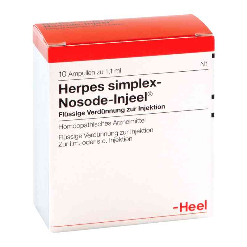 Herpes Simplex Nosoden Injeel ampułki 10 szt. od Biologische Heilmittel Heel GmbH PZN 01896607