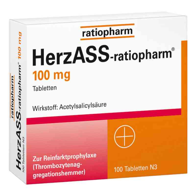 HerzASS ratiopharm 100 mg tabletki 100 szt. od ratiopharm GmbH PZN 04561936