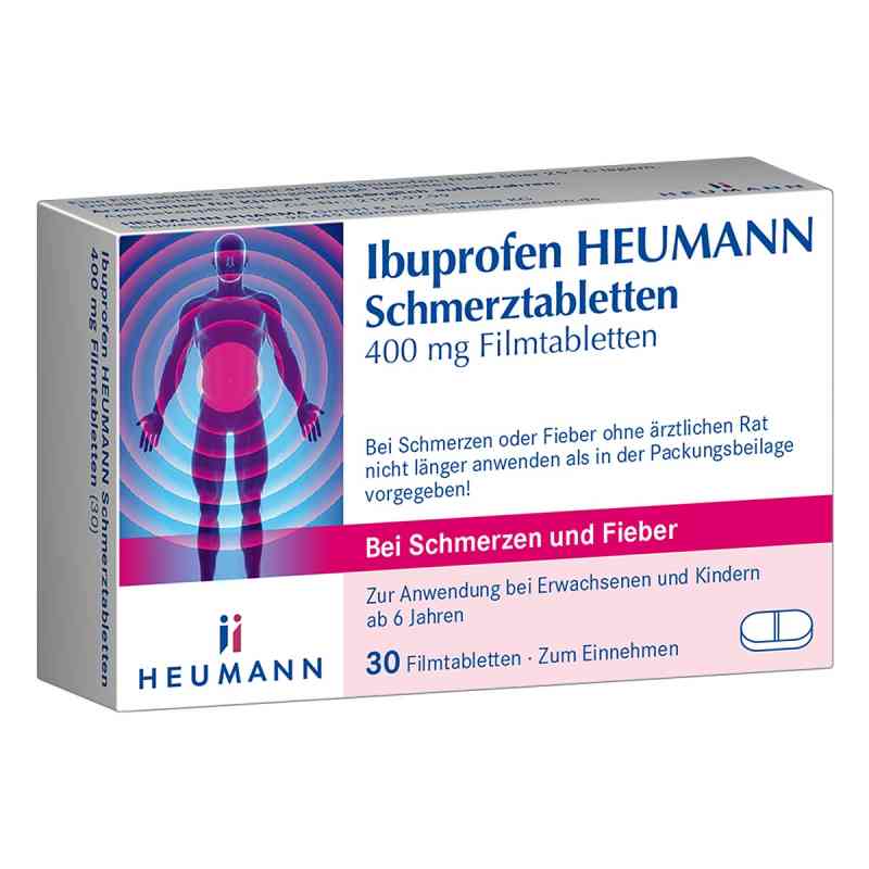 Heumann Ibuprofen 400 mg 30 szt. od HEUMANN PHARMA GmbH & Co. Generica KG PZN 10201099