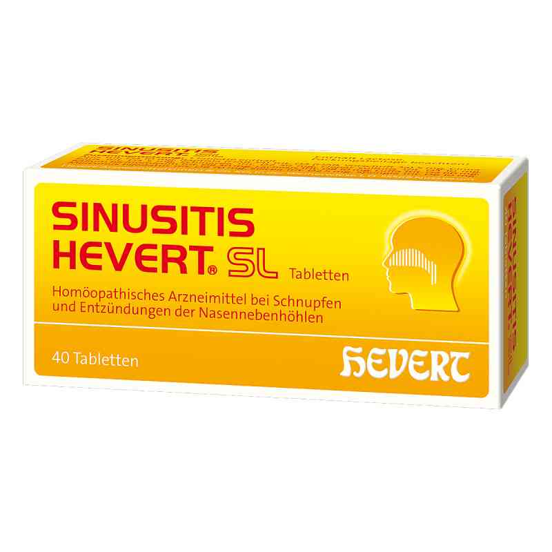 Hevert Sinusitis Sl Tabletki 40 szt. od Hevert-Arzneimittel GmbH & Co. K PZN 02784980