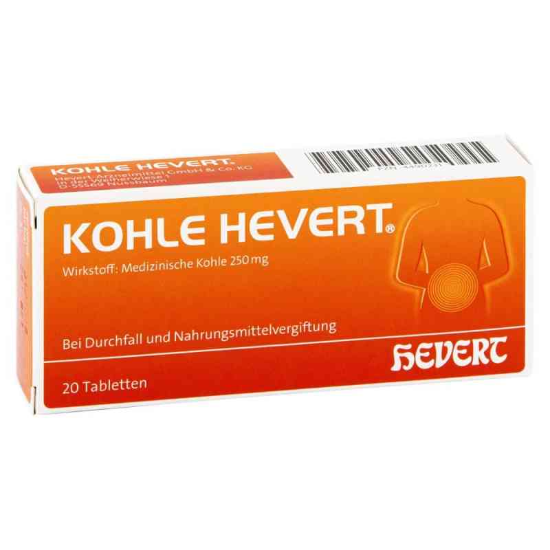 Hevert tabletki z węglem 20 szt. od Hevert Arzneimittel GmbH & Co. K PZN 04490231