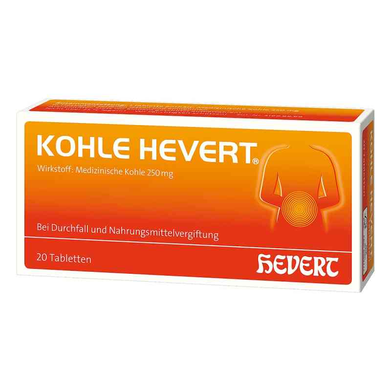 Hevert tabletki z węglem 20 szt. od Hevert Arzneimittel GmbH & Co. K PZN 04490231