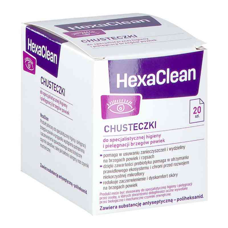 HexaClean chusteczki 20  od VERCO PZN 08302647