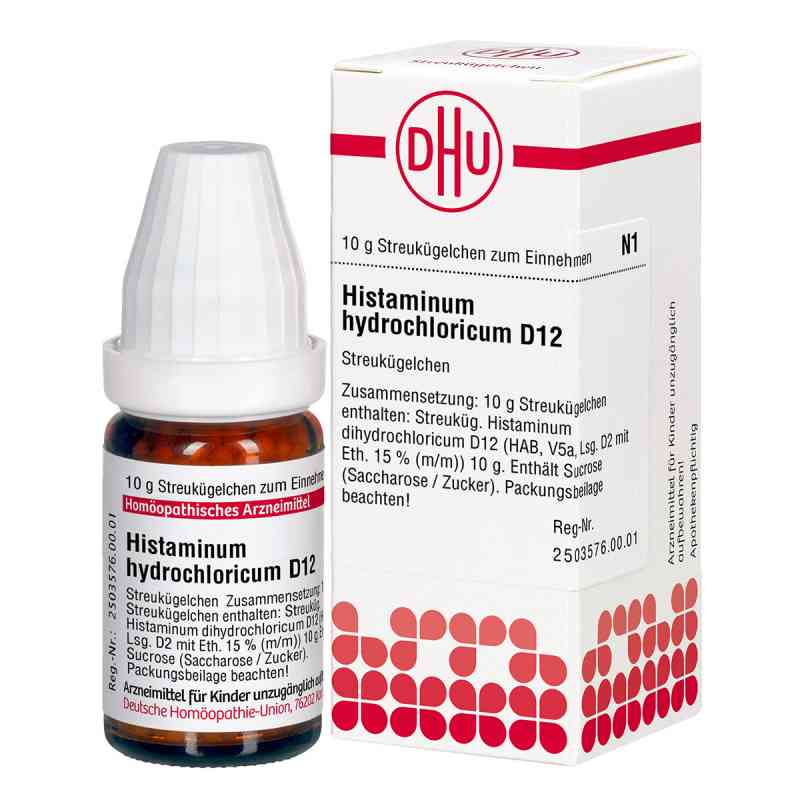Histaminum Hydrochloricum D 12 granulki 10 g od DHU-Arzneimittel GmbH & Co. KG PZN 04220419