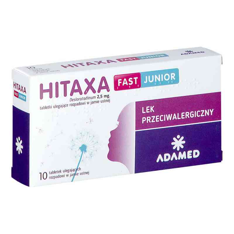 Hitaxa Fast Junior tabletki 10  od ADAMED CONSUMER HEALTHCARE S.A. PZN 08302014