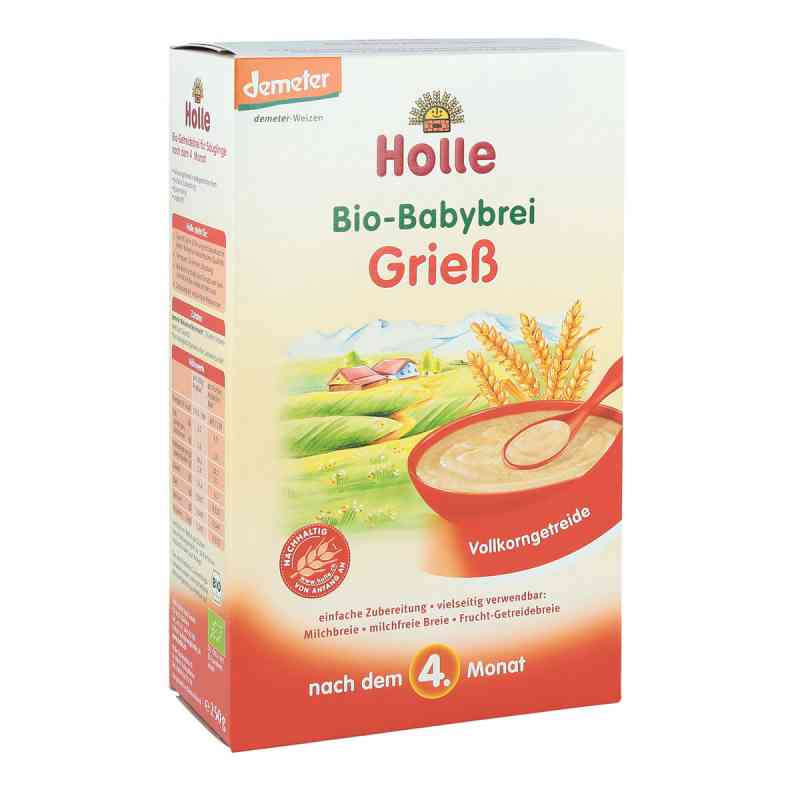 Holle Bio Babybrei Griess kaszka manna (grysikowa) 250 g od Holle baby food AG PZN 02907862