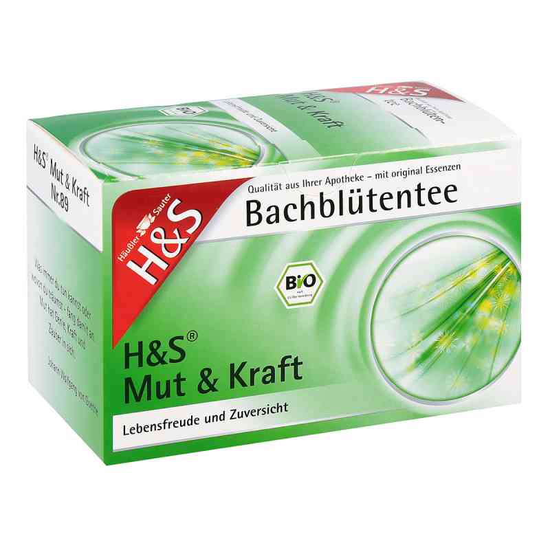 H&s Bachblueten Mut & Kraft Tee Filterbtl. 20X2.0 g od H&S Tee - Gesellschaft mbH & Co. PZN 07763907