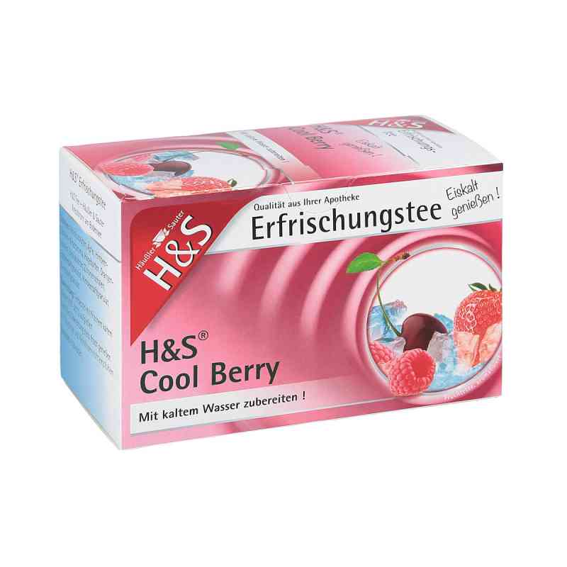 H&s Cool Berry, herbata owocowa w saszetkach 20X2.5 g od H&S Tee - Gesellschaft mbH & Co. PZN 11027870