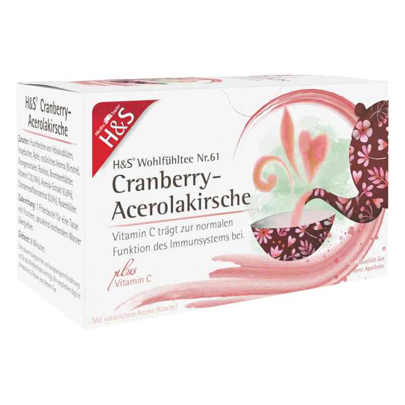 H&s Cranberry-acerolakirsche Mit Vitamin C Fbtl. 20X2.8 g od H&S Tee - Gesellschaft mbH & Co. PZN 17454283