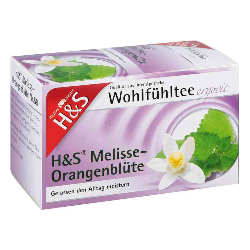 H&S herbata w saszetkach melisa i kwiat pomarańczy 20X2.0 g od H&S Tee - Gesellschaft mbH & Co. PZN 06582428