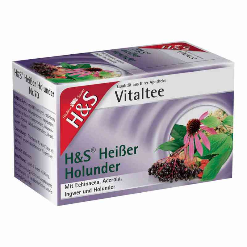 H&S herbata w saszetkach z bzem czarnym 20X2.0 g od H&S Tee - Gesellschaft mbH & Co. PZN 11164058