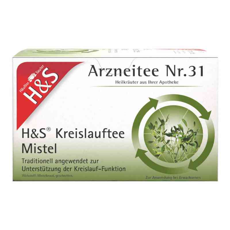 H&s Kreislauftee Mistel Filterbtl. 20X2.0 g od H&S Tee - Gesellschaft mbH & Co. PZN 00515922