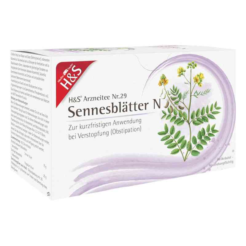 H&S liście senesu herbata w saszetkach 20X1.0 g od H&S Tee - Gesellschaft mbH & Co. PZN 01554522