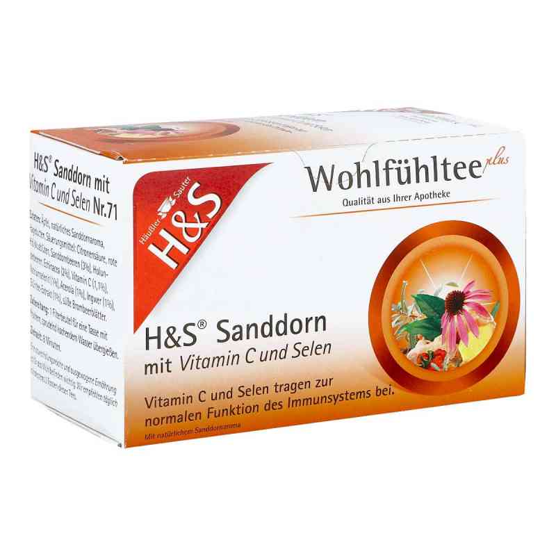 H&s Sanddorn M.vitamin C Und Selen Filterbeutel 20X2.5 g od H&S Tee - Gesellschaft mbH & Co. PZN 17454314
